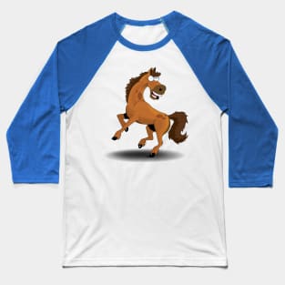 Bucking horse Baseball T-Shirt